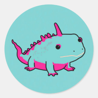 Axofailure 07 classic round sticker