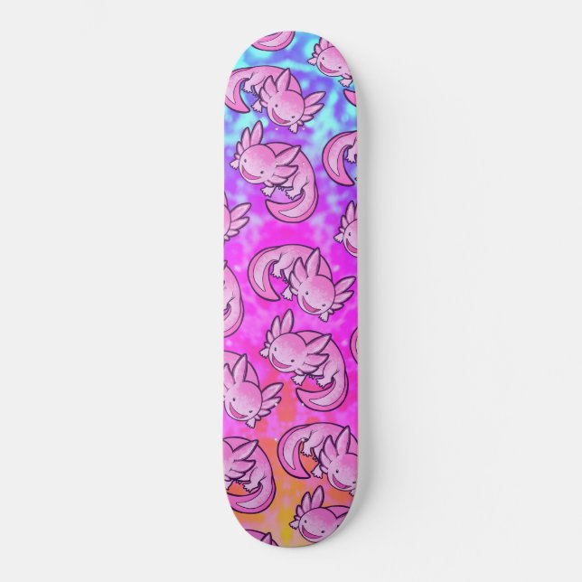 Axolotl 2022 Inugami Pink Skateboard (Front)