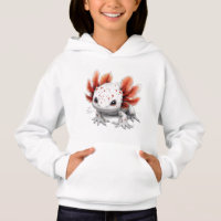 "Axolotl Adventure" Cosy Kid's Hoodie 🌟🐾