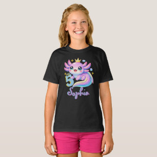 Axolotl Alotl Fun Birthday Shirt,Cute Pink Axolotl T-Shirt