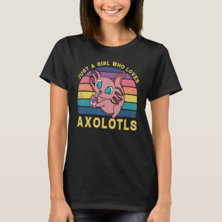 Axolotl Amphibian Sayings 3 T-Shirt