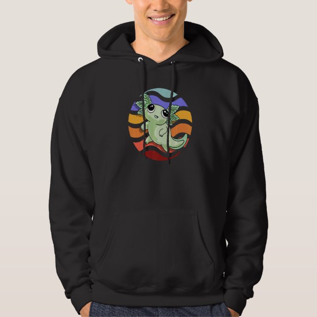 Axolotl Amphibian  Sayings  5 Hoodie (Front)