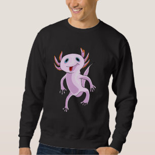 Axolotl Animal Women Mexican Fish Amphibian Sweatshirt