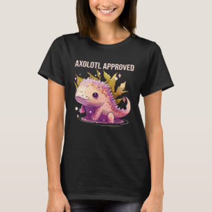 Axolotl Approved Amphibian Mexican Walking Fish An T-Shirt