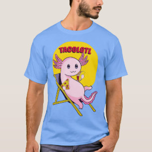 Axolotl Aquarium Aquaristic Taco Food Axolotl TACO T-Shirt