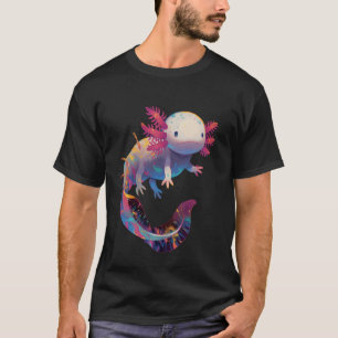 Axolotl Art Pet Salamander Lover T-Shirt