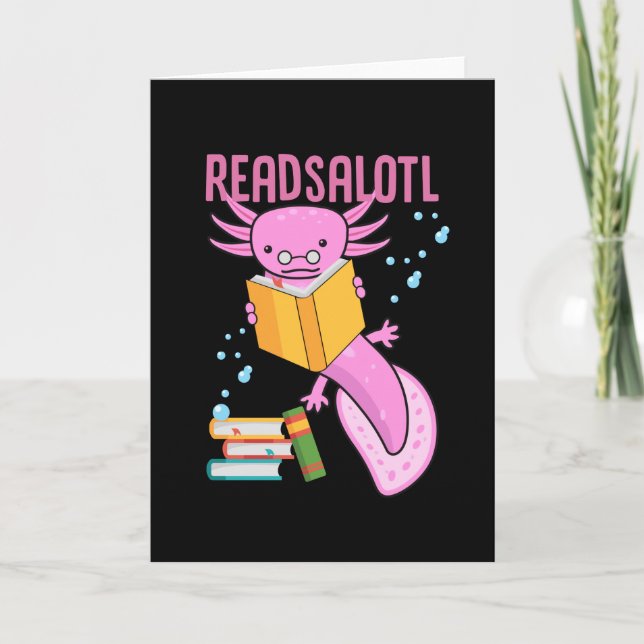 Axolotl, Axolotl snaxalotl, Axolotls Card (Front)