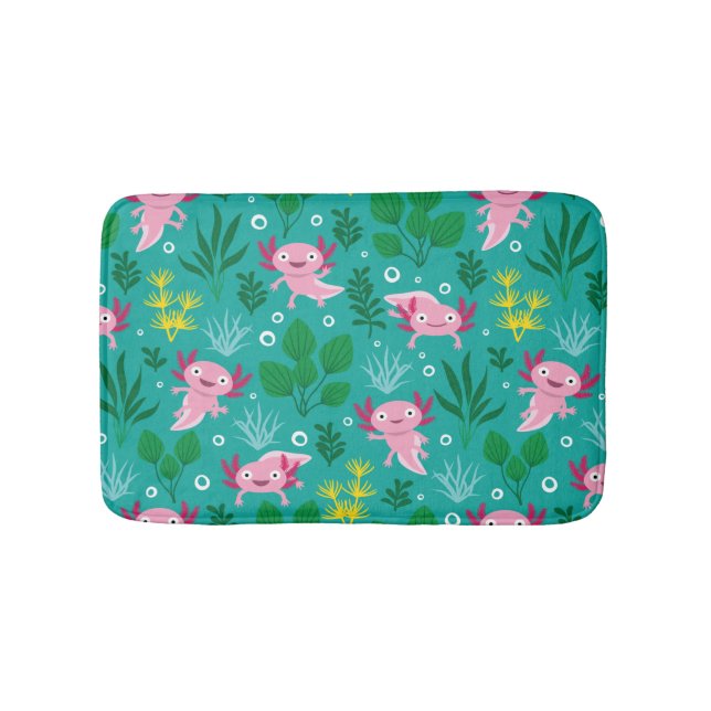 Axolotl Bath Mat (Front)