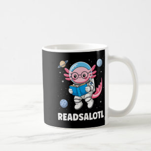 Axolotl books readsalotl reading bookworm boys coffee mug