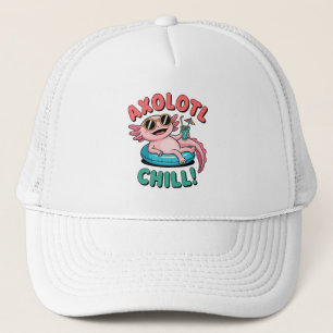 Axolotl Chill! – Cool Summer Axolotl Trucker Hat