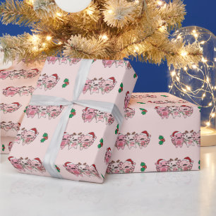 Axolotl Christmas Christmas Animals Sweet Axolotls Wrapping Paper