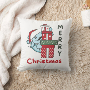 Axolotl Christmas Gift Winter Animals Axolotl Cushion