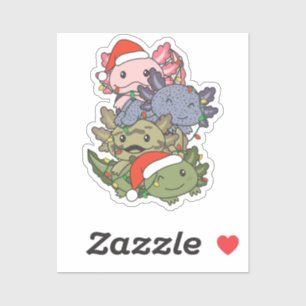 Axolotl Christmas Tree Christmas Animals Axolotls