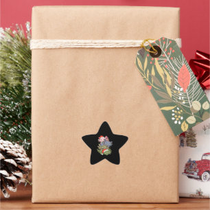 Axolotl Christmas Tree Christmas Animals Axolotls Star Sticker