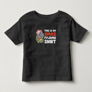 Axolotl Christmas Tree Christmas Pyjamas Toddler T-Shirt