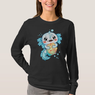 Axolotl Dice For Dragons D20 Rpg Gamer Men Women K T-Shirt