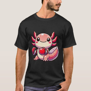 Axolotl Dressed As A Boxer Funny Boxing  T-Shirt