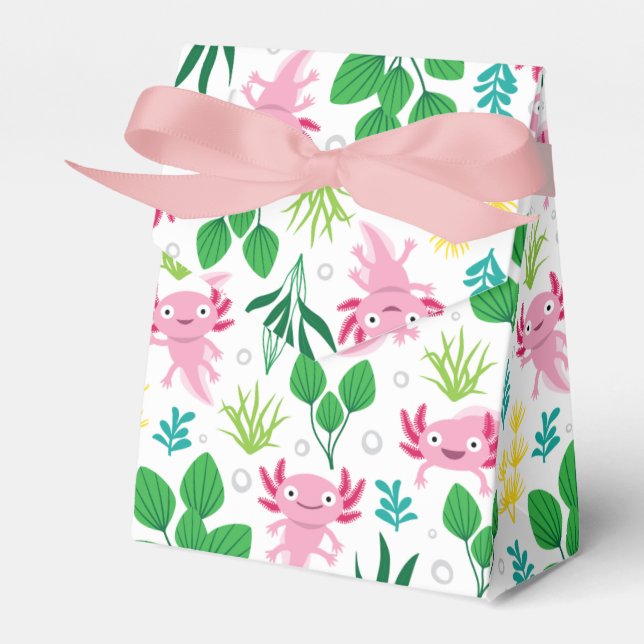 Axolotl Favour Box (Front Side)