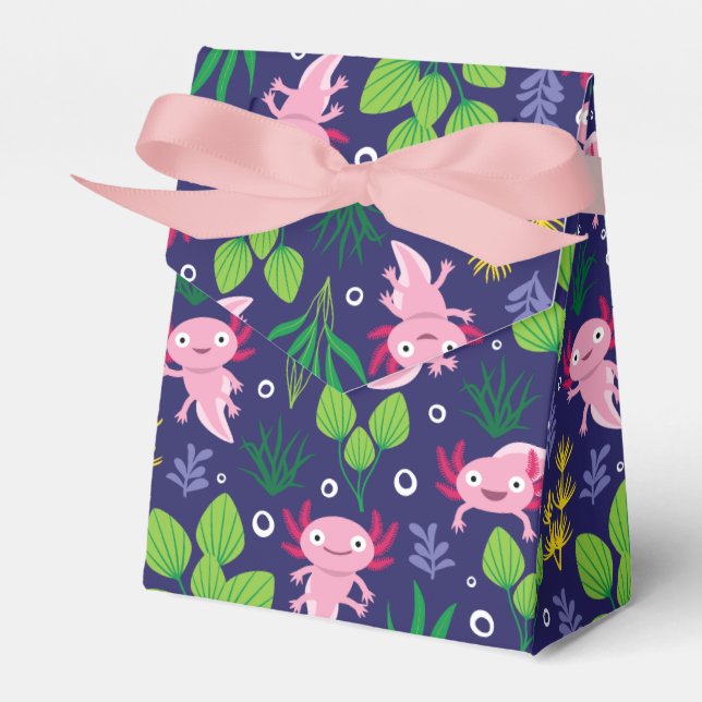 Axolotl Favour Box (Front Side)