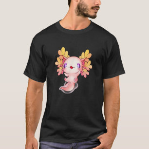 Axolotl Fish Cute Baby Lizard Pastel Goth T-Shirt