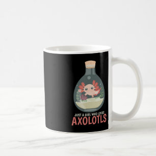 Axolotl Fish Tank Axolotl Questions Cute Anime Kid Coffee Mug