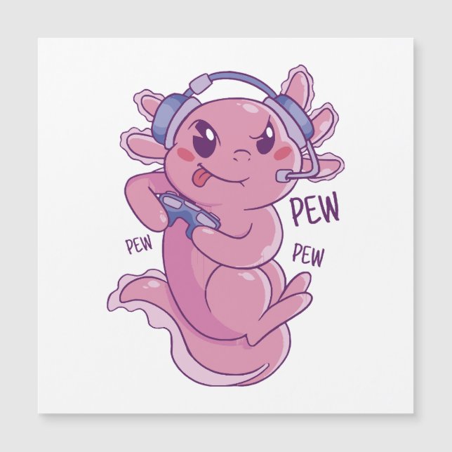 Axolotl Gamer Challenge Blast (Front)