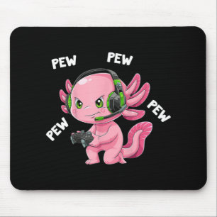 Axolotl Gaming Gifts Boys Girls Anime Video Game P Mouse Mat