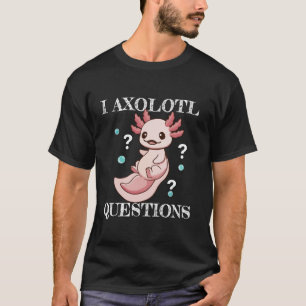 Axolotl Girls Kids Cute Anime Kawaii T-Shirt