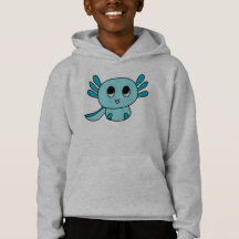 Axolotl Hoodie for Kids