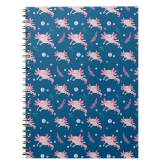Axolotl illustration notebook