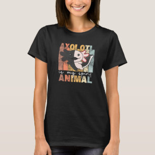 Axolotl Is My Spirit Animal  Cute Axolotl Vintage  T-Shirt