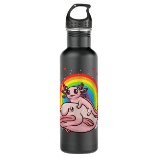 Axolotl Kawaii Blobfish 710 Ml Water Bottle