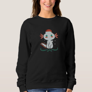 Axolotl Kawaii Christmas Sweatshirt