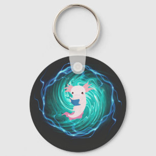 Axolotl key ring