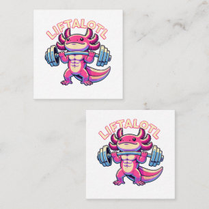  Axolotl LIFTALOTL Loyalty Card