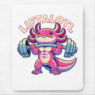 Axolotl LIFTALOTL Mouse Mat