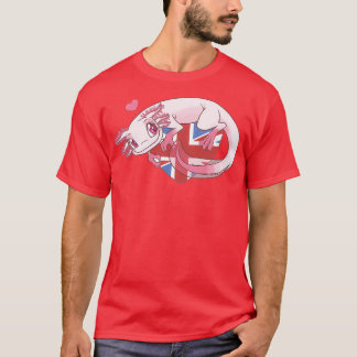 Axolotl Love Britain T-Shirt