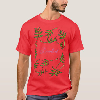 Axolotl love with plants T-Shirt