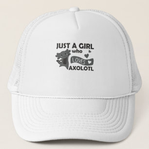 Axolotl Lovers Sweet Animals For Girls Trucker Hat
