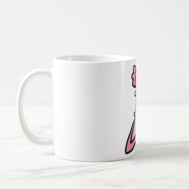 Axolotl Magic Coffee Mug (Left)