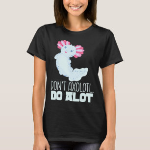 Axolotl Meme Endangered Mexican Salamander Kids T-Shirt