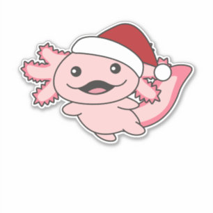 Axolotl Merry Christmas Winter Axolotl