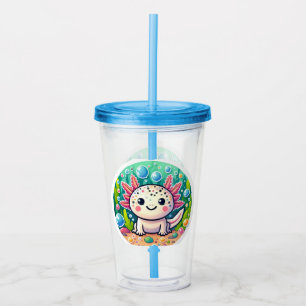 Axolotl MUG Salamander Acrylic Tumbler