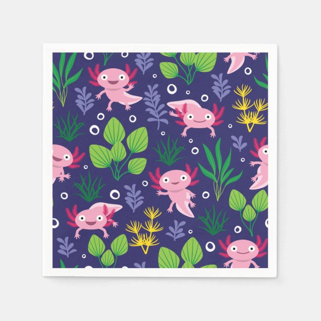 Axolotl Napkin (Front)