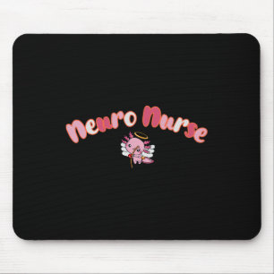 Axolotl Neuro Nurse Valentine Neurology Nursing Wo Mouse Mat