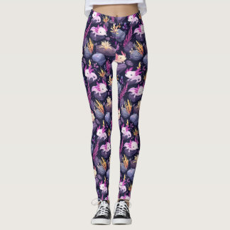 Axolotl Oasis Leggings