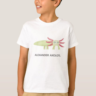 Axolotl Personalised T-Shirt