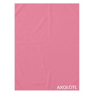 Axolotl pink color name tablecloth