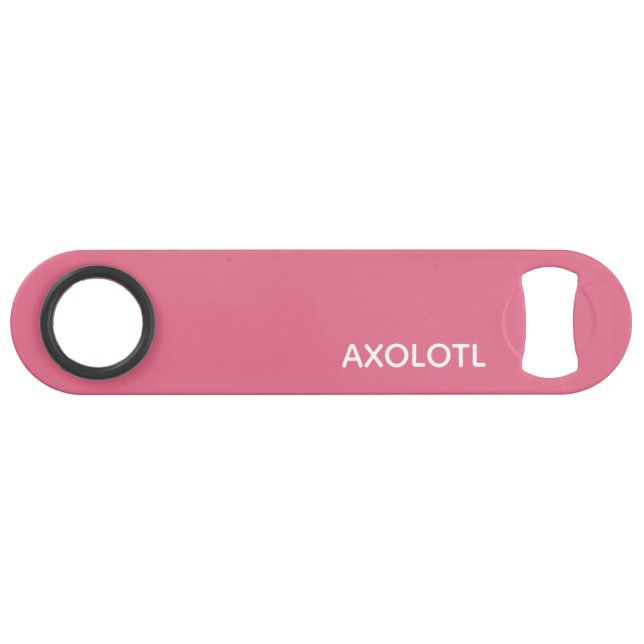 Axolotl pink colour name (Front (Horizontal))