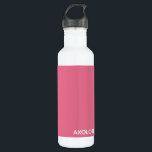 Axolotl pink colour name 710 ml water bottle<br><div class="desc">Axolotl pink colour name</div>